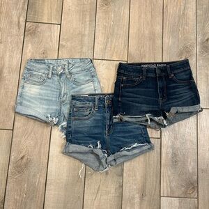 American Eagle High-Rise Shortie Bundle